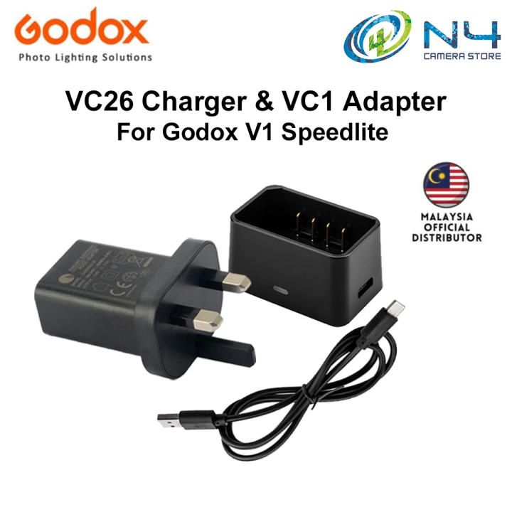 multi battery charger godox vc26 charger