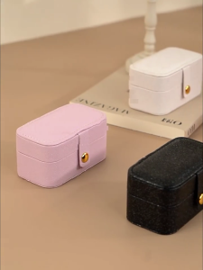 Portable Storage Box Sophisticated Case With Plush Interior For Secure Protect