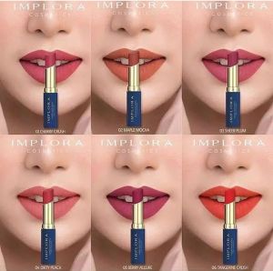 IMPLORA Intense Matte Lipstick Lipstik BPOM