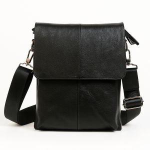Tas Selempang Kulit Pria Klasik Penuh Gaya Everyday Carry Pu Leather Bag 1193-2