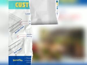 PVC Foam UV Print Sign Board DS Brand M