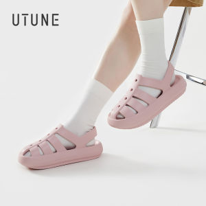 UTUNE Xăng đan Đế Dày Không Trượt Thoáng Khí Thời Trang Mùa Hè Cho Nữ Nam
