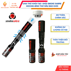 Chai thử khói cầm tay 150ml SMOKE SABRE Hochiki