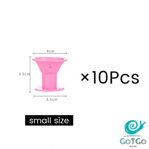 GotGo【มีสินค้าในสต๊อก】 ที่ม้วนผมซิลิโคน DIY เครื่องมือทําผม รูปเห็ด (ผมหยิกใหญ่/ผมหยิกเล็ก) Curling hair tool