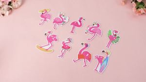 Demissle 24 Pcs Flamingo Air Freshener Bulk Scented Long Lasting