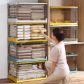 Foldable Storage Box Stackable Storage Drawer Cabinet Wardrobe Home Organizer Storage Boxes. 