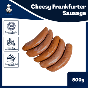 Cheesy Frankfurter Sausage (The Fat Butcher)