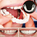 Snap On Smile Gigi Palsu Instant Tinggal Pasang 1 Set Atas dan Bawah. 