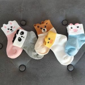 Tất Vớ Mặc Váy Cao Cổ Style Hàn Quốc Tất Đùi Cho Bé Từ 4-10 Tuổi Chất Liệu Cotton Co Giãn Thấm Hút Tốt