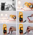 MT87 Digital Clamp Meter Tang Ampere Multimeter Ukur Arus Tegangan Kabel Tester Listrik AC/DC. 