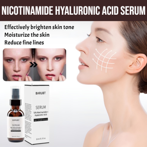 Nicotinamide And Hyaluronic Acid Serum Anti Aging Skin Care Essence Anti Wrinkle Pore Minimizer Skin Whitening Serum Moisturizing
