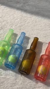 Pet toy: dog chew sound-making tennis ball bottle self-entertaining boredom-relieving durable teeth-grindingtoy interactive dog toy