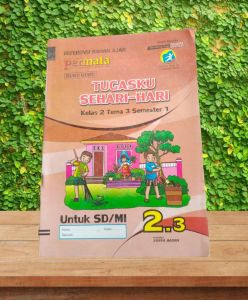 LKS PERMATA PEGANGAN GURU KELAS 2 TEMA 1 DAN TEMA 3 SEMESTER 1 SD/MI KURIKULUM 2013 EDISI REVISI