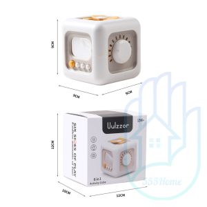 [SG] 6 in 1 Montessori Cube Sensory Toys  Busy Cube Baby Practice Skills Drawer Cube Fidget Educational Toys Girl Boy