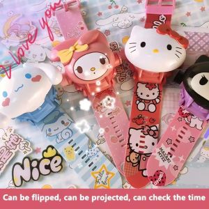 Cartoon Wrist Watch 3D Projection Watch 24Pictures 3D Projection Children Toy Student Digital Watch Gift