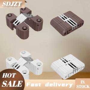 SDJZT Cross Hidden-Hinges Plastic Iron Folding Door Table And Chair Cross Hinge Plastic Concealed Hinge Furniture Hardware Accessories