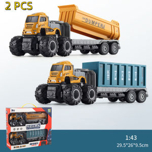 Bafada Kids Alloy Tractor Transport Car Action Figures Vehicle Play Educational Early Learning Toys For Boys Birthdays Christmas Gift