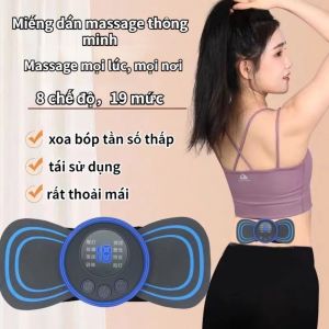 Máy Massage Xung Điện Cao Cấp Loại Tốt cho Cổ Vai và Gáy Toàn Thân - Giảm Đau Hiệu Quả