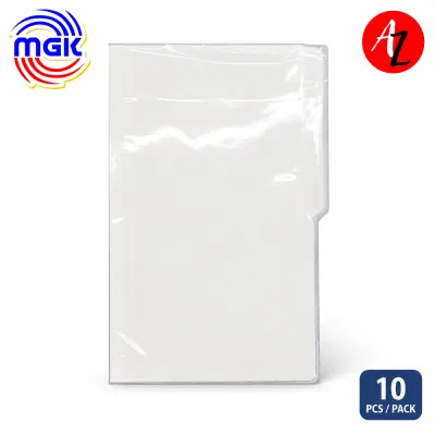 MGK Reusable Folder Plastic Cover Folder Jacket Sizes Long Short 10pcs