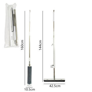 New Type of Mop Specifically for Stair Steps Straight Triangular Double-Sided Mop Hands-Free Washing