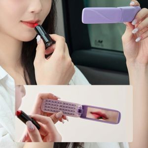 SUTONGXUE Chống tĩnh điện Lược gương 2 trong 1 Thiết kế rỗng Massage da đầu Dụng cụ tạo kiểu tóc Hiệu ứng làm mịn Tự làm sạch Lược tạo độ phồng cho tóc Tóc ướt và tóc khô