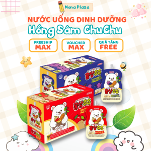 Nước Hồng Sâm Chuchu (Chu Chu) Hàn Quốc Cho Bé Giúp Bé Tăng Đề Kháng Ăn Ngon Ngủ Ngon Hơn