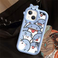 💕เคสลายการ์ตูน💕ฉลามน่ารัก เคสไอโฟน11 เคสโทรศัพท์มือถือ for iPhone 11 13 12 14 15 Pro Max Xs Max XR 6 7 8 Plus14 Plus SE 2020 2022 ลายการ์ตูนมอนสเตอร์ เคสเคลือบนิ่ม สําหรับไอโฟน. 