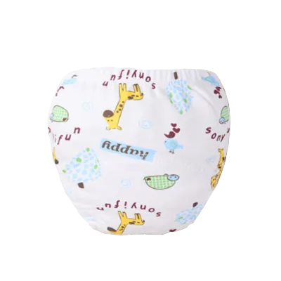 👶🏻Woobbies Kids Potty Training Pants Baby Washable Underwear Reusable Toilet Cloth Diaper Pant Seluar Kencing Bayi