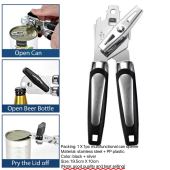 Original 3in1 can opener stainless steel can opener tools multifunctional can opener bottle opener beer bottle opener for souvenir can opener heavy duty japan can opener original stainless can opener for restaurant can opener for big can can opener