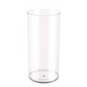 VALER Cây thủy canh Bình nhựa Acrylic hình trụ Hoa tươi Chống vỡ Chai trang trí Quà Tặng Bền Bình cao trong suốt mộc mạc Nhà