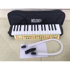 Kèn Melodica 32 Phím- Nhạc Cụ Kèm Túi Đựng Cho Học Sinh Người Mới Bắt Đầu tập chơi.
