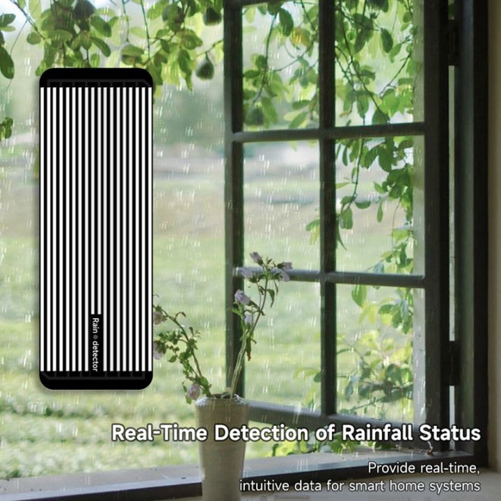 [concise]Tuya ZigBee Smart Rain Sensor Rainwater Flood Detector ...