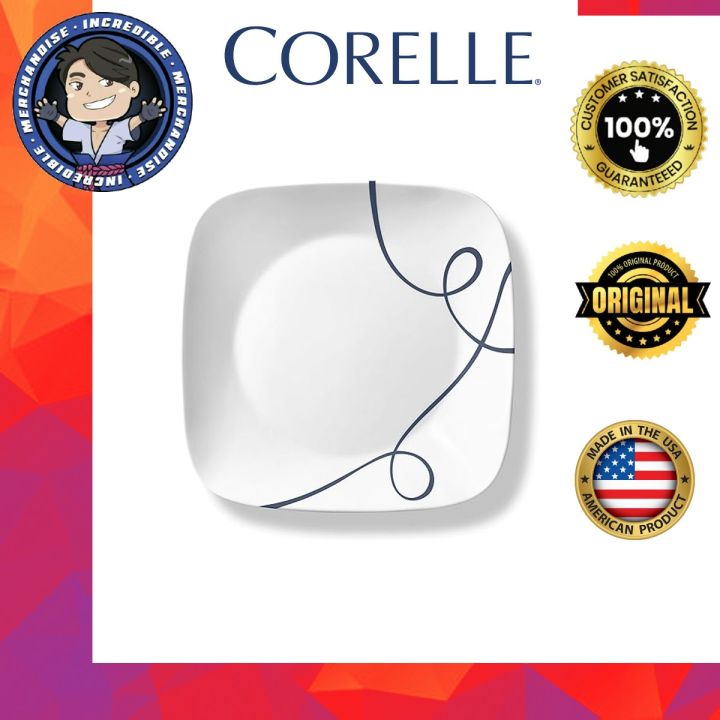 Corelle Square Lia Dinner Plate Per Piece Lazada PH