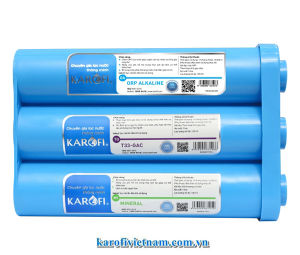Cụm 6 lõi lọc chức năng Smax hiệu suất cao HP 6.1 và HP 6.2 Karofi có thể nâng cấp máy đời cũ của các hãng khác bằng 2 cút chuyên dụng tặng kèm.