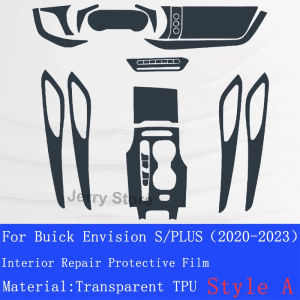 2025For Buick Envision S/PLUS 2020-2023 Car Interior Center Console Transparent TPU Film Anti-scratch Repair Car Stickers