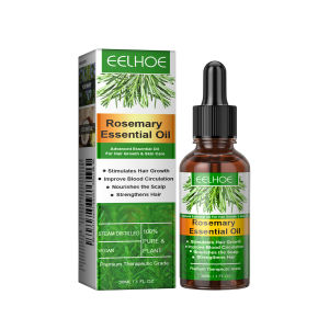 Eelhoe Rosemary Hair Care Essential Oil Anti-frizz Growth Hairs Smooth Solution Nourishes Hair Roots Strengthens Hair Promotes Hair Growth Improves Dryness And Frizz Hair Care