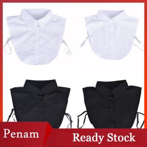 [PAM] Detachable Lapel collar Classic False Blouse Removable Women Men Accessory
