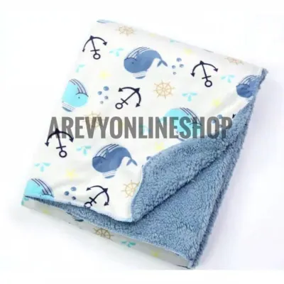 Selimut Bayi Anak Double Fleece Lembut Bedong Baby Perlengkapan Bayi newborn