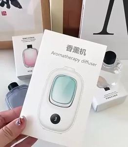 Fragrance Machine Digital Display Automatic Rechargeable Air Aroma Diffuser Essential Oil Humidifier Digital Display