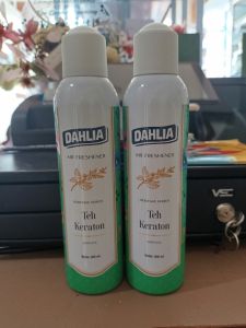 2pcs Dahlia Keraton Spray Pengharum Ruangan 200ml - Dahlia Spray | Wangi Teh Keraton