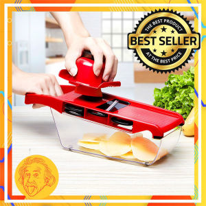 Mandoline Slicer Vegetable 7 in 1 Peeler Serbaguna Parutan Multifungsi by Einstein-Store