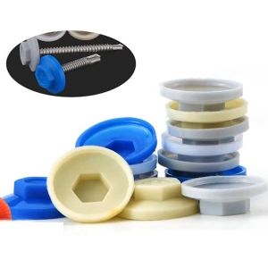 100pcs Screw Cap/Self-Drilling Screw Waterproof Cap/Hex Drill Tail Screw Plastic Cap High quality
