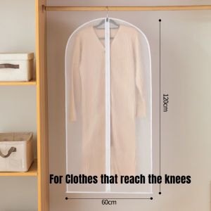 Clothes Dust Cover Transparent Large Capacity Clothes storage Hanging Washable Dust-Proof Protector Cloth Cover