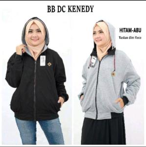 JAKET WANITA - JAKET BOLAK BALIK BB DC 2IN1 SIZE L - JAKET PARASUT TASLAN
