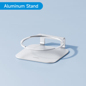 Hagibis giá để bàn cho Mac Mini M4/M4 Pro lưu trữ chủ nhôm Dock tản nhiệt khung làm mát phụ kiện lắp đặt