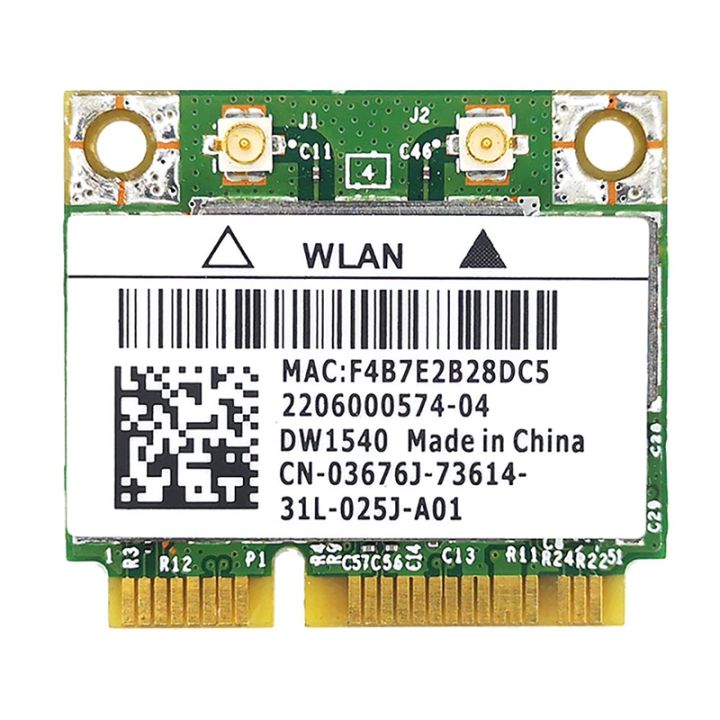 Broadcom Net Wireless for Broadcom BCM943228 DW1540 2.4G/5G Dual Frequency MINI PCIE 300Mbps ...