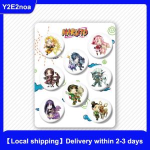 【Local shipping】 8 Pcs Set Anime Tinning Backpack Badge Brooch Pin Souvenir Clothing Bag Backpack Accessories Gift For Friends