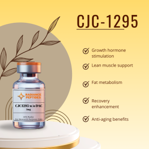 Radiance Peptides CJC-1295 w/o DAC 5mg | Growth Hormone Support Recovery & Fat Loss