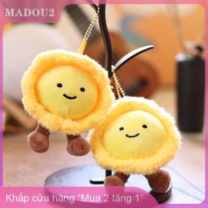 [COD] MADOU2 1 mảnh đáng yêu mềm chiên trứng thời trang sáng tạo mặt dây chuyền đồ chơi dễ thương trứng Tart búp bê mặt trời Keychain trang trí nhà kỳ nghỉ trẻ em Quà tặng