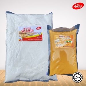 [COMBO] ANISA Tepung Waffle 2 kg + Jem Peanut 1 kg